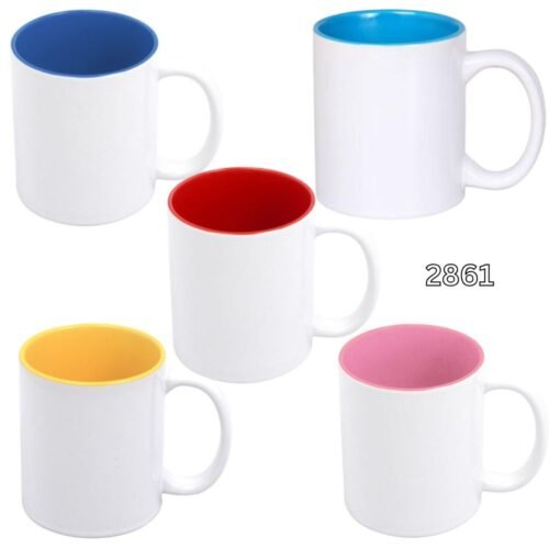 Κούπα με Χρωματιστό Εσωτερικό και Εκτύπωση 2,17€