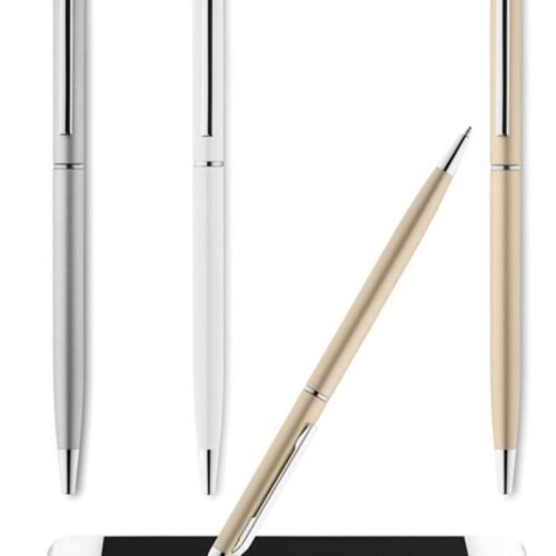Μεταλλικό Στυλό Slim Touch Pen Αλουμινίου με Πολύχρωμη Εκτύπωση