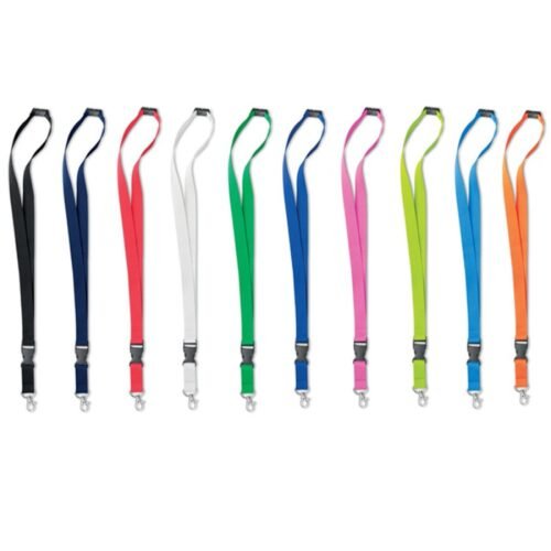 Lanyard 2cm με Μεταλλικό Γάντζο & Κούμπωμα Ασφαλείας