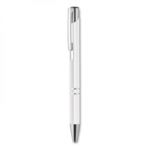 Μεταλλικό Στυλό Αλουμινίου White με Πολύχρωμη Εκτύπωση