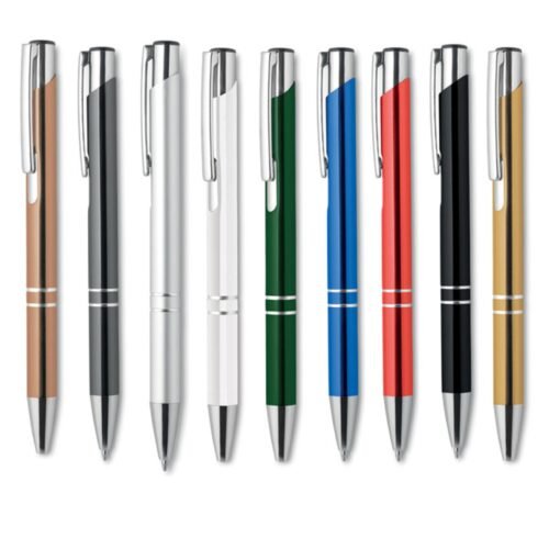 Μεταλλικό Στυλό Αλουμινίου με Μόνιμη Χάραξη Laser (0,55€)