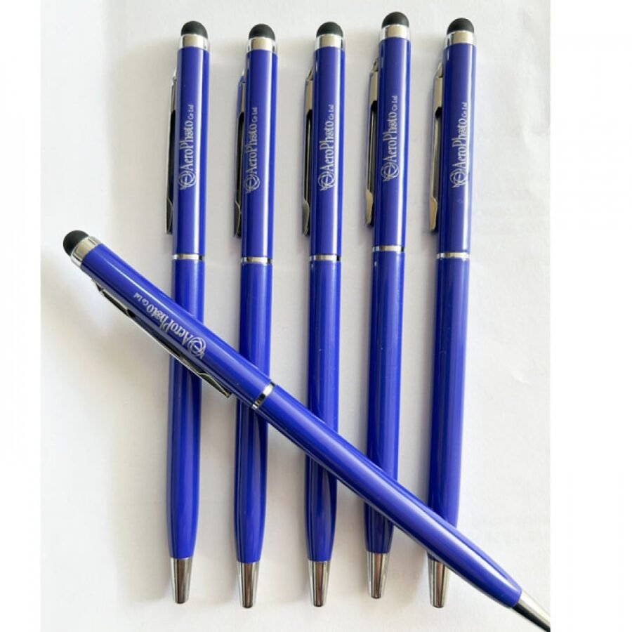 Μεταλλικό Στυλό Touch Pen Aluminum Color με Χάραξη Laser