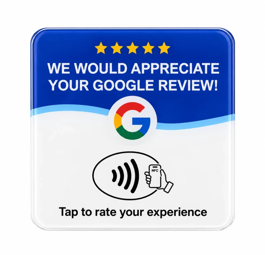 NFC Google Review – Αξιολόγηση με ένα Άγγιγμα